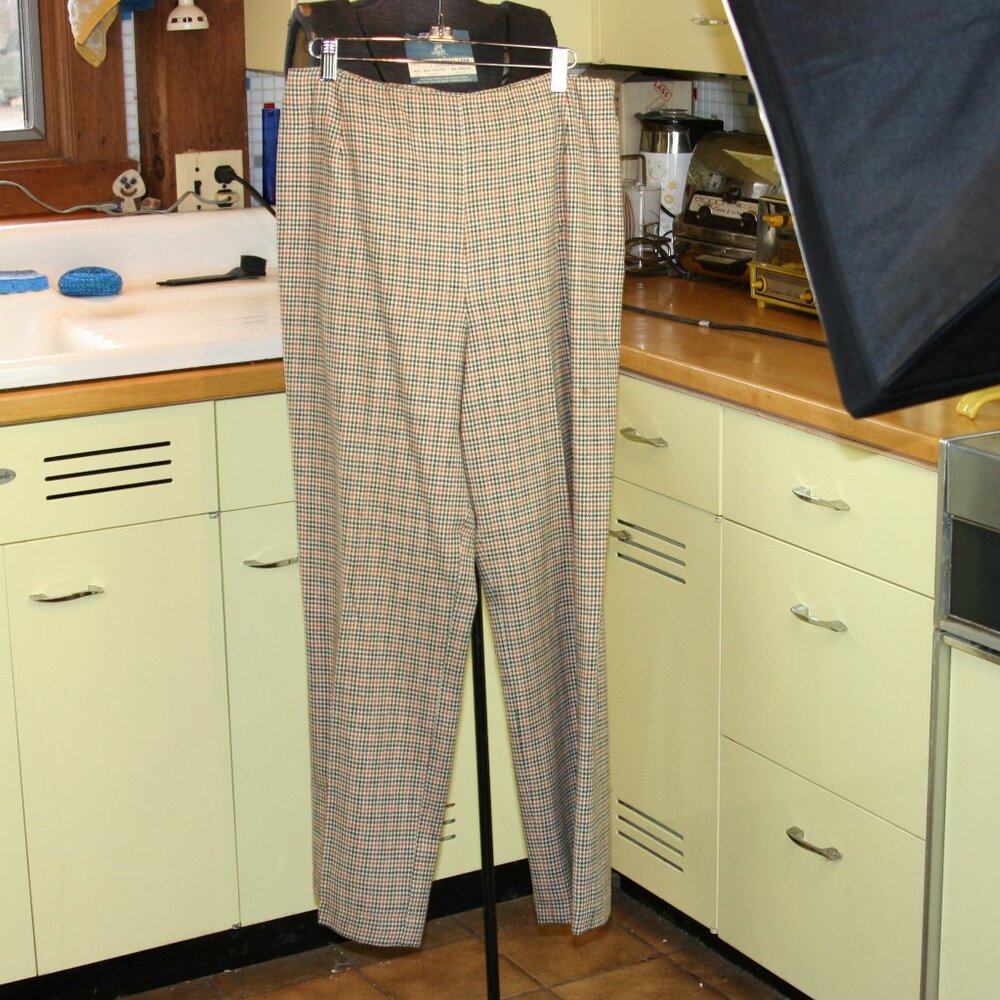 Evan Picone Houndstooth Women's Dress Pants